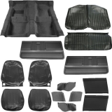 1967 Camaro Convertible Junior Interior Kit, Standard Black Image