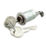 1966-1967 Nova Glove Box Lock Pearhead Knock Out Keys Image