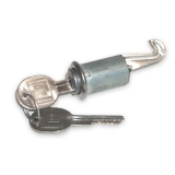 1966-1967 Nova Glove Box Lock Round Knock Out Keys Image