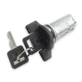 1983-1988 Camaro Ignition Lock With Black Caps Square Knock Out Keys Image