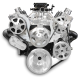 EMS S-Drive Plus Serpentine Pulley System, Remote Reservoir, Big Block, Raw Machined Image