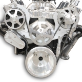 EMS S-Drive Plus Serpentine Pulley System, No Power Steering, Big Block, Raw Machined Image