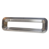 Eddie Motorsports 1967 Chevrolet RS Billet Tail Light Bezels, Clear Anodized Finish Image