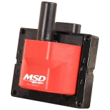 1964-1987 El Camino MSD Single Connector High Performance Ignition Coil Red Image