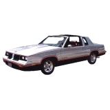 1984 Hurst&Stripe and Decal Kit (Silver & Red) Image
