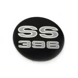 1964-1972 Chevelle SS Wheel SS396 Center Cap Decal Image