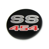 1964-1972 Chevelle SS Wheel SS454 Center Cap Decal Image