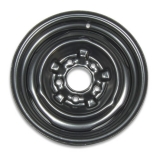 1970-1972 Monte Carlo Steel COPO Wheel 14 x 6 Black Image