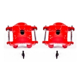 1978-1987 El Camino Powerstop FRONT Red Calipers w/o Brackets - Pair Image