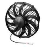 1964-1987 El Camino SPAL 12 Inch Electric Fan Puller  High Performance 1451 CFM 10 Curved Image