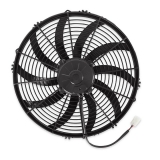 1964-1977 Chevelle SPAL 16 Inch Electric Fan Puller  High Performance 2024 CFM 10 Curved Image