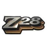 1978 Camaro Z28 Fuel Door Emblem Gold Image