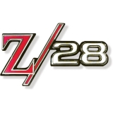 1969 Camaro Z/28 Tail Panel Emblem Image