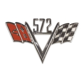 1967-2021 Universal Crossflag Emblem 572 Image