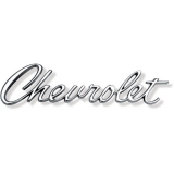 1967 Camaro Chevrolet Script Header Panel / Trunk Emblem Image