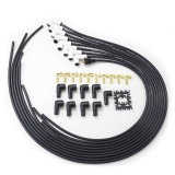 1970-1988 Monte Carlo Ignition Wires, 8.5MM, Black, 90° Ceramic Boots Image