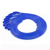 1964-1977 Chevelle Ignition Wires, 8.5MM, Blue, 135° Boots Image