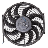1964-1977 Chevelle 12 Inch Electric Cooling Fan, Black Shroud Image