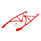 1993-2002 Camaro Coupe UMI 3-Point Subframe Connectors, Bolt In, Red Image