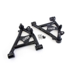 1982-1992 Camaro UMI Front Lower A-Arms, Polyurethane Bushings, Coilovers Only - Black Image