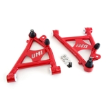 1982-1992 Camaro UMI Front Lower A-Arms, Delrin Bushings, Coilovers Only - Red Image