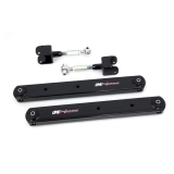 1978-1988 Monte Carlo UMI Rear Control Arm Kit, Adjustable Uppers & Fully Boxed Lowers, Black Image