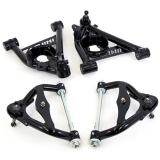 1978-1987 El Camino UMI Front A-Arm Kit, 1/2 Inch Taller Upper Ball Joints - Black Image