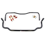 1978-1988 Monte Carlo UMI Solid Front & Rear Sway Bar Kit, 1.25 Inch Front & 1 Inch Rear, Black Image