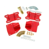 1968-1972 Chevelle UMI Performance LSX Conversion Motor Mounts, Red Image