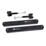 1968-1972 El Camino UMI Fully Boxed Lower and Adjustable Upper Control Arm Kit - Black Image