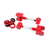 1968-1972 Chevelle UMI Adjustable Upper Control Arms, Polyurethane Bushings, Rear End Bushings, Red Image