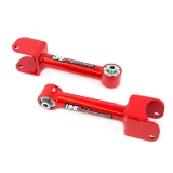 1968-1972 Chevelle UMI Tubular Rear Upper Control Arms, Non-Adjustable, Roto Joints, Red Image