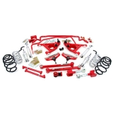 1978-1987 El Camino UMI Stage 4 Handling Package, 1 Inch Rear Drop, 450lb Front Springs, Red Image