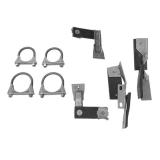 1964-1972 Chevelle Dual Tail Pipe Exhaust Hanger Kit Image