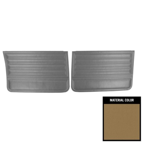 4 Door Sedan Front Door Panels Light Saddle