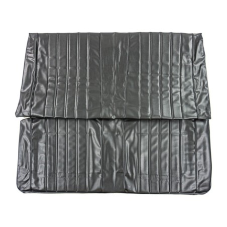 Convertible Rear Seat Covers, Black