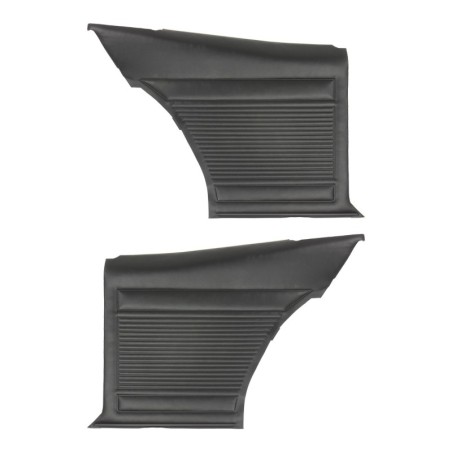 Standard Rear Door Panels, Black