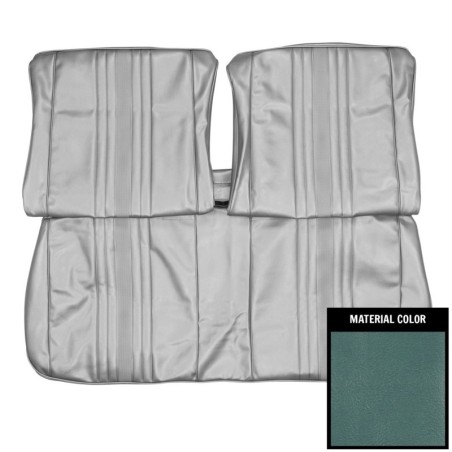 Front Bench Seat Covers, Light Blue