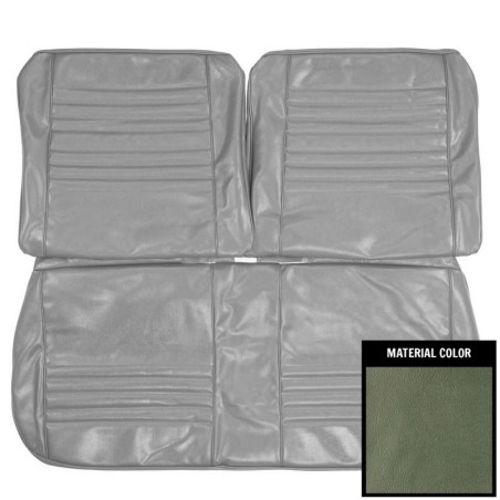 2 Door Front Bench Seat Covers, Aqua