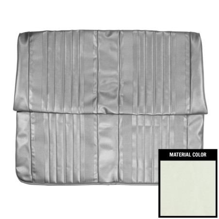 Convertible Rear Seat Covers, Pearl
