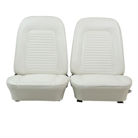Standard Bucket Seat Covers, White