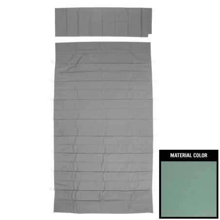 4 Door Wagon Headliner, Aqua Basketweave