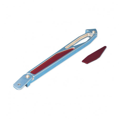 Eddie Motorsports Billet Fender Braces, Gloss Black Anodized Finish