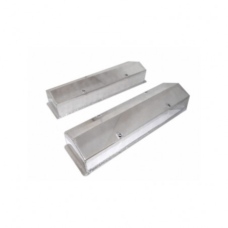 Small Block Fabricated Valve Covers, Polished