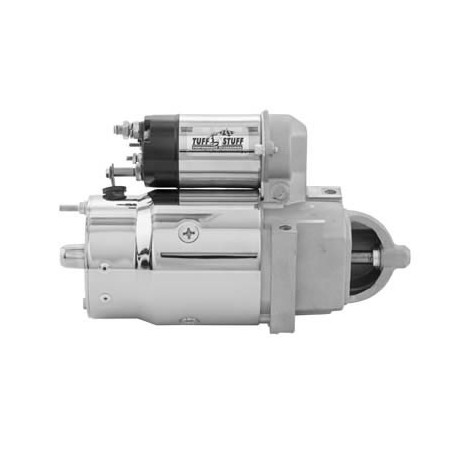 Chevy Full Size Starter, 1.9 H.P. Offset Bolts, Automatic, Chrome