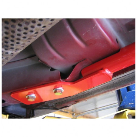 Coupe UMI Tubular Subframe Connectors, Bolt In, Black