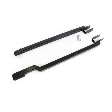 Coupe UMI Boxed Subframe Connectors, Weld In, Black