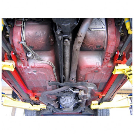 Coupe UMI Boxed Subframe Connectors, Weld In, Black