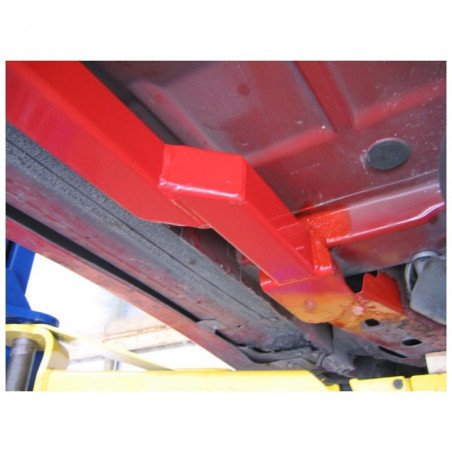 Coupe UMI Boxed Subframe Connectors, Weld In, Black