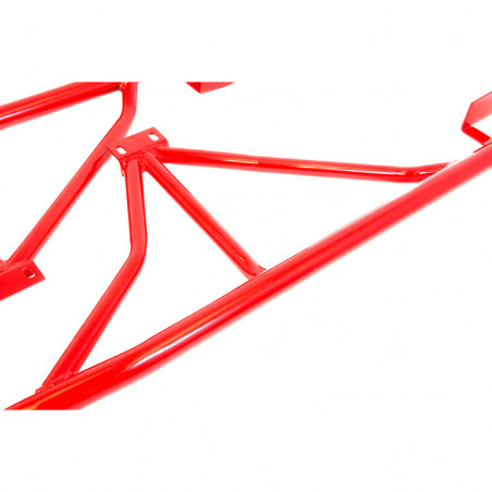 Coupe UMI 3-Point Subframe Connectors, Bolt In, Red